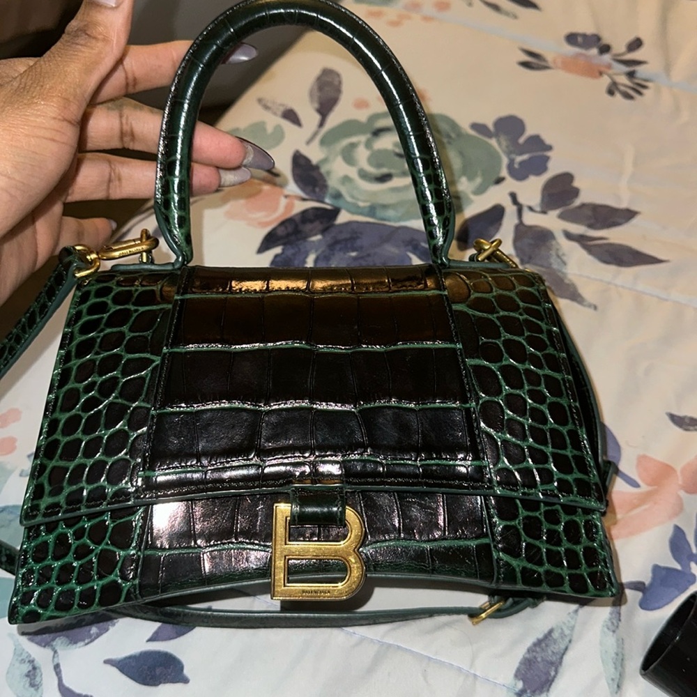 Balenciaga hour glass bag